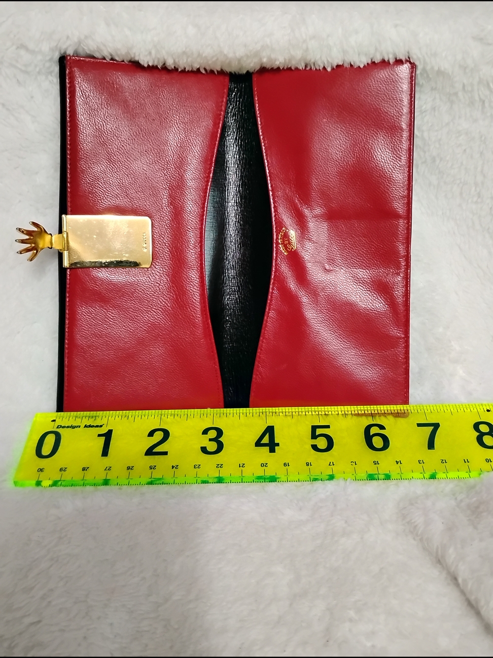 Vintage Gucci Leather " Hand of Gucci"  Clasp Wallet  Circa 1970s - Picture 15 of 15